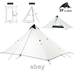 1 Personne 3f Ul Gear Outdoor Ultralight Hiking Camping Tent 3 Season Tent Uk
