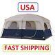 10 Personne Grande Instant Pop Up Dome Family Camping Tent Waterproof Double Layer