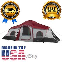 10 Personnes Camping En Plein Air Ozark Trail 3 Tente Family Grand Instant 20 14 9 X