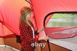 10 Personnes Camping Outdoor Cabin Tente Randonnée Imperméable Grande Taille De La Famille Grand Nouveau