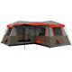 12 Personne 16x16 Instantanée Chalet Tente 3 Chambre Camping En Plein Air De Pique-nique Abri Canopy