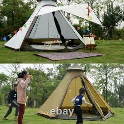 3-4 Homme Camping Tente Yurt Waterproof Randonnée En Plein Air Pique-nique Avec Anti Mosquito N