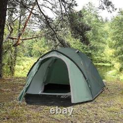 3-4 Person Family Camping Tente Waterproof Outdoor Hiking Festival Tunnel Dome