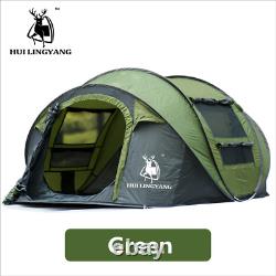 3 4 Personne Famille Grande Tente Camping Instantané Tente Pique-nique Randonnée 3 Saison