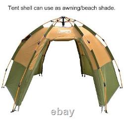 3-4 Personne Travel Tent Tactical Camping Hiking Tents Sports Grande Capacité Tente