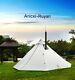 3-4 Personnes Camping Tipi Tente D'extérieur Randonnée Abri Grand Imperméable En Nylon 20d