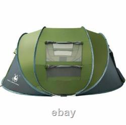3-4person Man Family Tent 3 Second Instant Pop Up Tent Respirant Camping Randonnée