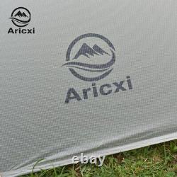3-6 Personne Ultralight Outdoor Camping Teepee 20d Silnylon Pyramid Tent Grande