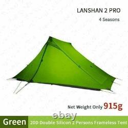 3F LanShan 2PRO Tente de Camping Ultralégère Tente de Plein Air pour la Randonnée/Plage pour 3 Saisons
