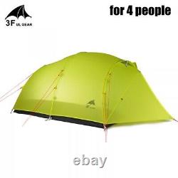 3f Gear Ultralight Camping Tente Randonnée Pop Up Beach Tente Sun Shade Shelter