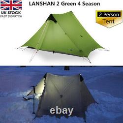 3f Lanshan 1 2 Person Ultralight Tente Camping Randonnée Imperméable 3 4 Saison Tente