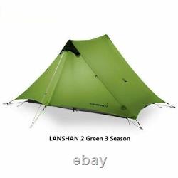 3f Lanshan 2 Imperméable 1 2 Personne Outdoor Ultralight Camping Tente 3 Saison