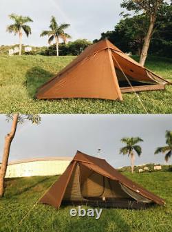 3f Lanshan 2pro Ultralight Camping Tente 2 Personne 3 Saison Outdoor Randonnée Tente