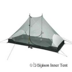 3f Ul Gear 2 Personne 3 Saison Extérieur 15d Nylon Ultraléger Camping Tente De Randonnée