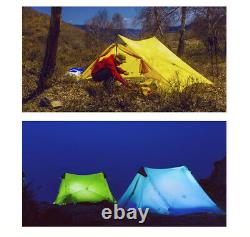 3f Ul Gear 2021 Lanshan2 Extérieur 2 Personnes Camping Tente 4 Saison Backpacking Tente