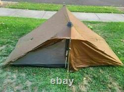 3f Ul Gear Lanshan 2 Personne 4 Saison Ultralégère Tente Camping Randonnée Tente Khaki