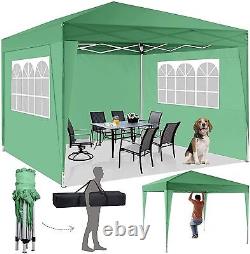 3x6/3x3m Pop Up Gazebo Waterproof Garden Shelter Heavy Duty Canopy Gazebo Tent