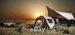 400x350cm Grande Tente Tarp Sun Abri Pour 5 À 8 Personnes Nouveau Camping Tente De Pique-nique
