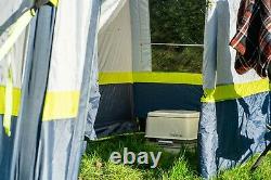 5 Berth Inflatable Air Tent Famille 6.5m X 3.2m 5 Chambre À Coucher Homme Intérieur Olpro Accueil