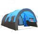 8-10 Homme Camping Tente Grande Capacité Waterproof Jardin Randonnée Tente Groupe Voyage