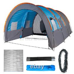 8-10 Personne Camping Tente Familiale Chambre Waterproof Outdoor Randonnée Tunnel De Pêche