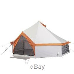 8 Personne Yourte Tente Grande Ozark Trail Famille Randonnée Camping En Plein Air Installation Rapide