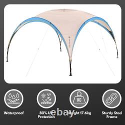 Abri d'événement HI-GEAR Haven 400 Grand avec poteaux en acier robustes, équipement de camping