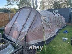 Belle tente Outwell Arkansas 5 de haute qualité avec grande extension d’auvent avant