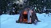 Camping D'hiver Dans L'idaho En Utilisant La Meilleure Tente Chaude