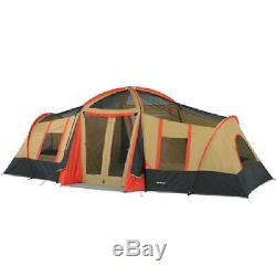 Camping Tente 10 Personne 3 Salle Familiale Randonnée Instantanée Chalet Grand Abri Extérieur