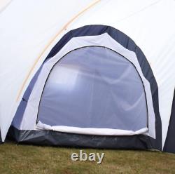 Camping Tente Randonnée Grande 6-9 Personne 3 Chambres Abri Étanche Extérieur 2 Couche