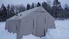 Camping D'hiver Froid Dans Une Tente Chaude Seul(e) Toute La Nuit Asmr