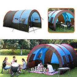 Capacité Extérieure De Double Couche Imperméable De Tunnel De Tente De Camping De 8-10 Personnes Grande