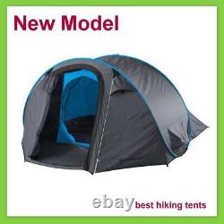 Caribee Get Up Tent Auto Pop Up Speedy Instant Open Camping Randonnée 3 Taille Hommes