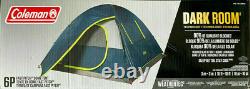 Coleman Fastpitch Sundome 6 Man Person Darkroom Tente De Camping En Plein Air