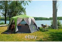 Coleman Green Octagon 6 Homme Dome Tent Festival Personne Famille Camping Shelter