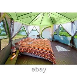 Coleman Tent Octagon, 6 À 8 Man Festival Dome Tente, Camping Familial Imperméable