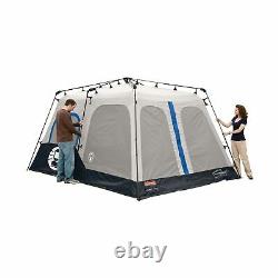 Coleman Tente Instantanée 8 Personne Bleu Extérieur Camping Dormir Abri 2000018296