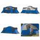 Coleman Tente Pour Camping Montana Avec Easy Setup 8 Personne, Bleu