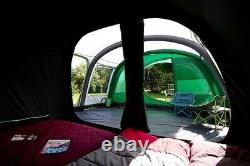 Coleman Valdes Fastpitch Air 6xl Tente Tente Famille Grande Avec Chambres Blackout