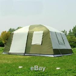 Couches Doubles Grand Espace Famille Camping Tentes Diagonal Contreventement Types De Style Tente