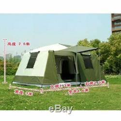 Couches Doubles Grand Espace Famille Camping Tentes Diagonal Contreventement Types De Style Tente