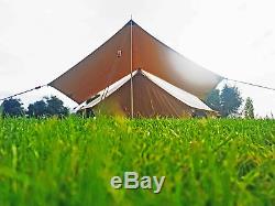 Couverture D'auvent D'auvent De Tente De Bell De Toile De Grand De 4x2 Mètres Pour Des Tentes De Bell