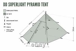 DD Superlight Pyramid Tente Livraison Gratuite Aux États-unis