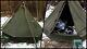 Deux Grands Lavvu Ponchos Polonais Taille 3 Après Modernisation D'une Tente Encore Plus Grande