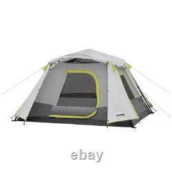 Ensemble de matériel de camping CORE 4 pièces pour 4 personnes : tente avec chaises, table et sac.