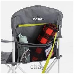 Ensemble de matériel de camping CORE 4 pièces pour 4 personnes : tente avec chaises, table et sac.