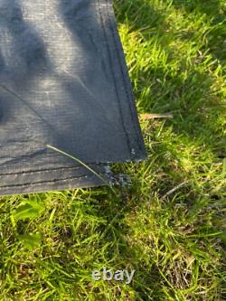 Ensemble de tente tunnel Vango Tigris 800 pour 8 personnes avec véritable empreinte et tapis.