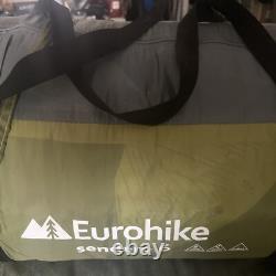 Eurohike Sendero 6 Man Family Tent, Tente Tunnel, Tente de Festival, Équipement de Camping