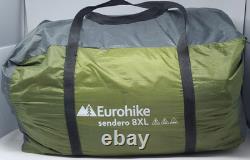 Eurohike Sendero 8 XL Abri de camping familial grand tunnel 8 places
